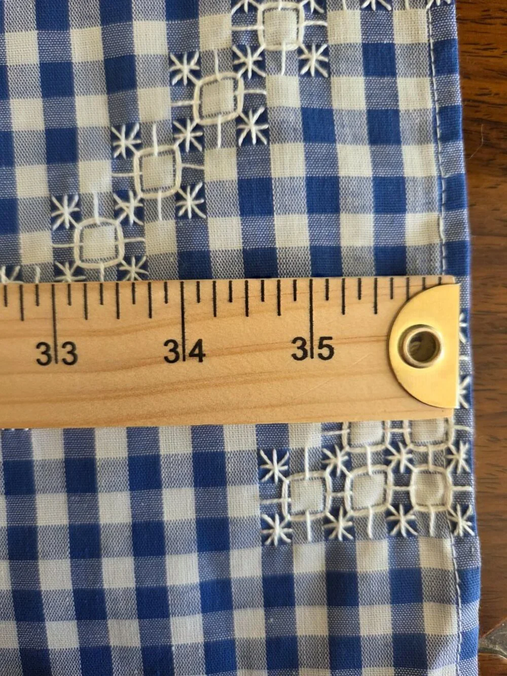 Handmade beautiful blue